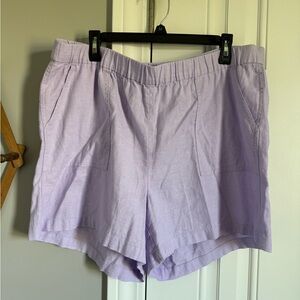 J. Crew Light Purple Women's Shorts